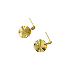 Load image into Gallery viewer, LM x LDN Golden Disc Earrings
