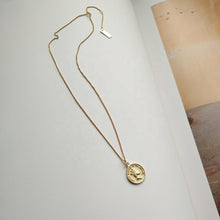 Load image into Gallery viewer, LM x LDN Coin Pendant Necklace
