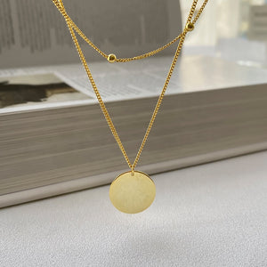Double Deluxe Gold Necklace