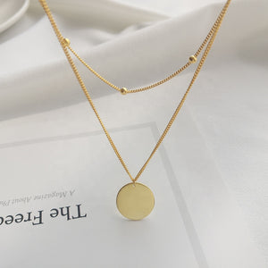 Double Deluxe Gold Necklace